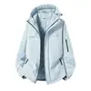 Jaqueta Unisex Solta de Marca da Moda para Trabalho ao Ar Livre de Inverno Nova Espessa Quente à Prova de Vento