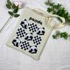 Bolsa de Tricô Ins Desenho Panda Feminina Moda para Carregar na Mão Grande Capacidade Bolsa de Ombro Bolsa Transversal Bolsa