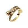 Anillo de Pavo Real Vintage de Venta Caliente Transfronteriza Anillo de Gato Geométrico Anillo de Fénix Abertura Crochet con Línea Anillo Artefacto