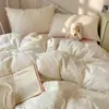 Roupa de Cama Classe A para Maternidade e Bebês Capa de Edredom Individual Algodão Fofo de Camada Dupla Estilo Ins Capa de Edredom para Dormir sem Roupas Capa de Edredom para Dormitório Estudantil