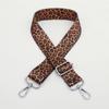 Ropa Nueva Estampado de Leopardo Correa Ancha para el Hombro Accesorios para Bolso de Mujer Correa Ajustable para el Hombro Cruzada Correa Larga para el Hombro Correa de Bolso Colorida