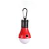 Luz de Barraca para Exterior 3 LEDs Portátil com Gancho Luz de Acampamento Mini Portátil Luz de Sinalização de Emergência para Acampamento