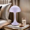 Lámpara de Mesa Hongo Ins Moderna Simple Cintura Delgada Accesible Lujo Creativa Dormitorio Estudio Táctil LED Atmósfera Luz Nocturna