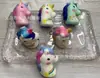 Boneca de Desenho Animado Pu Rebound Lento Brinquedo de Apertar Pingente de Chaveiro Gadget Fofo para Alívio de Estresse Brinquedo Infantil para Alívio de Estresse