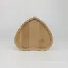 Porta-copos de madeira de bambu, tapete para xícara de chá, almofada de isolamento térmico, porta-copos antiderrapante, tapete criativo para xícara de café e suco, bandeja de chá, comércio exterior, atacado