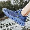 Zapatos de Malla Transpirable para Hombre Verano Delgados Ligeros Zapatos de Malla Sandalias para Hombre Malla Grande Hueca Tenis Casuales para Correr