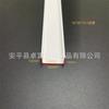 ZhUofU Fábrica Venta al por Mayor Tira de Partición de Pared en Forma de U Plástico PVC Relleno Costura Blanco Gotero en Forma de U