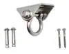 Placa Fixa de Suspensão em Aço Inoxidável 304 Gancho Fixo para Balanço Gancho Fixo para Rede Cadeira Suspensa Gancho Rotativo Acessórios de Yoga para Exterior