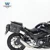 Muscle car Lobo adequado para Suzuki GSX250 alforje alforje retro caixa lateral modificação bolsa para capacete à prova d'água liberação rápida especial
