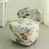 Capa de Sofá Pequeno Elástica para Uso Doméstico Capa de Cadeira para Sala de Estar Apartamento Pequeno Quarto Balcão Estilo Nórdico Luxo Leve Capa de Cadeira Individual Tecido Cogumelo