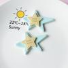Accesorios de joyería con forma de estrella de cinco puntas, estilo dulce y genial, para teléfono móvil, accesorios para el cabello, zapatos con agujeros, material de bricolaje, venta al por mayor, pj1138