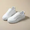 Tenis Blancos para Mujer Tallas Grandes, Nuevos 2025 Primavera/Verano Casual Versátil Populares Tenis Deportivos Blancos para Mujer