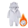 Amazon Wish ropa infantil europea y americana otoño e invierno mameluco de manga larga para bebé mameluco cálido para bebé mameluco de bebé