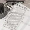 Caja de Almacenamiento Transparente de Acrílico Tipo Cajón para Escritorio, Cesta de Almacenamiento para Mascarillas Faciales, Cuidado de la Piel, Cosméticos, Varios, Estante para Almacenamiento de Snacks