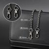 Cadena de herrajes DIY para equipaje de alta gama, cadena decorativa para funda de teléfono móvil, accesorios de herrajes para bolso, cadena de linterna