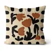 Cojines Decorativos para Sofá con un Estilo Vintage de Alta Gama, Cojines de Arte Melard, Fundas de Almohada para Cabecero con Ilustración Floral Retro, Venta al por Mayor