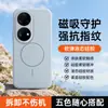 Adecuado para funda de teléfono Huawei P50Pro, accesorio magnético para teléfono de silicona flocado, cubierta de teléfono suave y amigable con la piel
