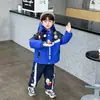 Conjunto de Parka de Polar Ultraman con Gafas de Tira Reflectante para Niños Otoño e Invierno Elegante para Niños Pequeños Moderno