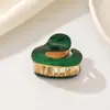 Pinza para el Cabello Personalizada Hueca de Acetato Pinza de Garra 2026 Nuevo Clip de Tiburón de Gama Alta para la Parte Posterior de la Cabeza Peinados Accesorios para el Cabello para Mujer