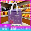 Bolsa adhesiva de papel de aluminio ecológica engrosada, ecológica y biodegradable, logotipo personalizable, venta al por mayor comercial, conservación para entrega de frutas