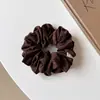 Elástico de Cabelo Grande de Bolinhas Estilo Francês Preguiçoso para Rabo de Cavalo Baixo Corda de Cabelo Elegante Elástico de Cabelo Suave Não Danifica para Mulheres