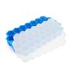Amazon popular 37-grid honeycomb ice cube favo de mel com tampa Ice Cube molde silicone ice cube ice cube ice cube caixa
