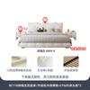Urso de Inverno Moderno Casual Tecnologia Couro Arte Cama Quarto Principal Cama de Casamento Luxo Leve Francês Onda Dupla Caixa Alta Cama com Gaveta de Armazenamento
