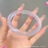 Pulseira Azul Gelo Rosa Claro Versátil Natural Fresco Pulseira Fada Gelo Transparente Branco Luar Alto Gelo Olho de Gato Pulseira Atacado
