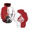 Sudaderas para Hombre y Mujer con Estampado Digital 3D, Originales de Europa y América, para el Otoño e Invierno 2024, del Juego Genshin Impact