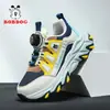 Zapatos para Niños Babudou 2026 Otoño Nuevos Zapatos Deportivos para Correr para Niños de Malla Transpirable Suela Suave Antideslizante Zapatos Deportivos para Estudiantes