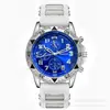 Venta al por mayor de fábrica, relojes populares para hombre para comercio electrónico transfronterizo, con una esfera de alta gama y a la moda, construcción de aleación y diseño de tres ojos