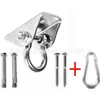 Placa colgante de acero inoxidable 304 gancho hebilla para colgar saco de boxeo silla colgante placa fija para hamaca accesorios para columpios de silla colgante logo
