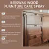 Pulidor de Cera de Abeja para Muebles de Madera para Mejorar Rayones Menores Conserva Suavemente el Brillo de las Superficies de Madera