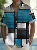Camisa de manga corta transfronteriza ropa de hombre camisa de hombre de verano moda de vacaciones estilo nuevo