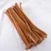Palitos Twist Enrolados Cor Macaron Série Kit de Material para Buquê DIY Hastes de Chenille Brinquedos Manuais para Jardim de Infância