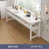 Mesa de Computador Longa Estreita Contra a Parede Retangular Simples Moderna para Quarto Escritório Estudo