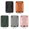 Soporte de Tarjeta Magnética de Cuero Elástico 5 Colores Para iPhone 17 Pro Max 16 15 14 13