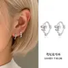 Pendientes de Cruz Geométrica de Plata de Ley S925 para Mujer 2026 Nuevo Diseño de Nicho Pendientes al por Mayor