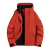 Chaqueta versátil y elegante de una sola capa para deportes al aire libre en primavera y otoño, para viajes, montañismo, tres-prueba, casual, para parejas