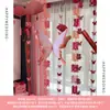 Set de Decoración de Atmósfera para Habitación de Boda Mariposa Rosa Cortinas de Boda Decoración Sala de Estar Casa Nueva Dormitorio de la Novia Boda Casa Nueva