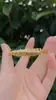Nuevo Pulsera de Loto Dorado Floreciente Estilo Chinoiserie para Mujer Retro Filigrana Clásica Abierta Esmalte Jade Estilo Palacio