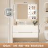 Lavabo de cerámica de gran diámetro combinación de mueble de baño lavabo grande lavabo cerámico integrado lavabo oceánico tamaño grande lavabo de vientre para baño