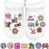 Amuletos de Zueco de Dibujos Animados Coloridos en Stock Transfronterizos Accesorios DIY Goma Suave de PVC Accesorios Personalizados para Decoración de Zapatos