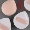 Esponja de Marshmallow para Polegar para Uso Úmido, Mini Pantufas de Ponta de Dedo para Pó, Esponja para Dedo que Não Absorve o Pó, Almofada de Ar Elástica Q