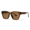 Gafas de Sol de Fotografía Callejera de Moda Transfronterizas Europeas y Americanas Núcleo Acrílico Retro Literario Encanto Moderno Gafas de Sol Ins 28070