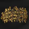 Diadema de Novia Hecha a Mano Estilo Europeo y Americano Super Hada con Pedrería y Perlas Accesorio para el Cabello de Escenario Tocado de Cumpleaños Tocado de Novia de Lujo Ligero