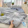 Colcha de algodón puff de verano para uso doméstico, lavable a máquina, colcha de gasa de burbujas para aire acondicionado, núcleo de colcha fina de verano para dormitorio de estudiantes, venta al por mayor, transfronterizo