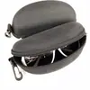 Caja de gafas de sol de tela Oxford nueva de moda Eva con gancho Caja con cremallera de tela Oxford Caja para gafas al por mayor