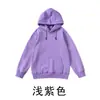 Sudadera con capucha de algodón puro para niños, 260 g, para primavera/otoño, con diseños estampados, suave y amigable con la piel, disponible en varios colores, adecuada para uniformes de grupo o de clase