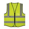 Fabricante Atacado Construção Fluorescente Trabalhadores Tráfego Luminoso Roupas Jaqueta Ciclismo Noturno Colete Refletivo Colete Refletivo